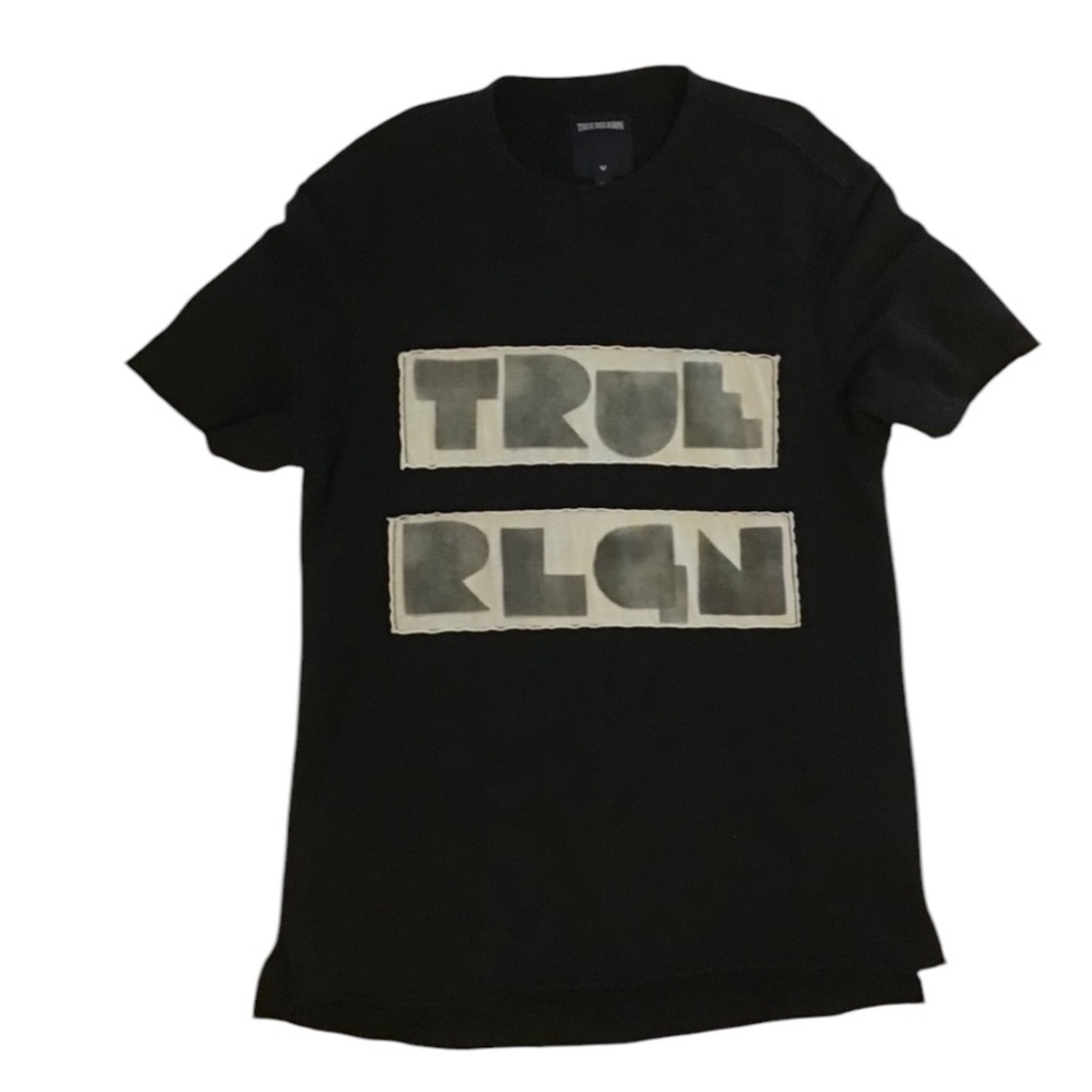 True Religion Black Graphic T-Shirt